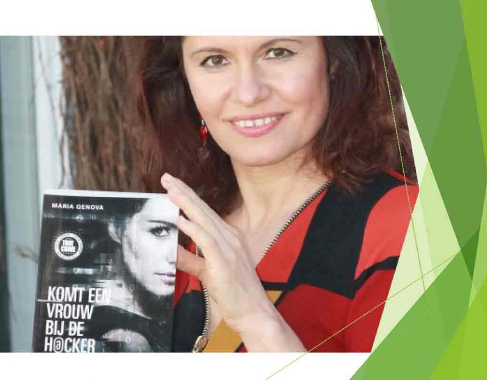 Interview met Maria Genova auteur van het boek Komt een vrouw bij de hacker. Over privacy op het internet, wat je zelf kunt doen en haar nieuwste boek.