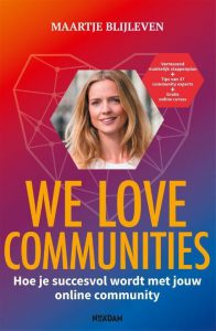Boek We Love Communities van Maartje Blijleven - Lees challenge 2021